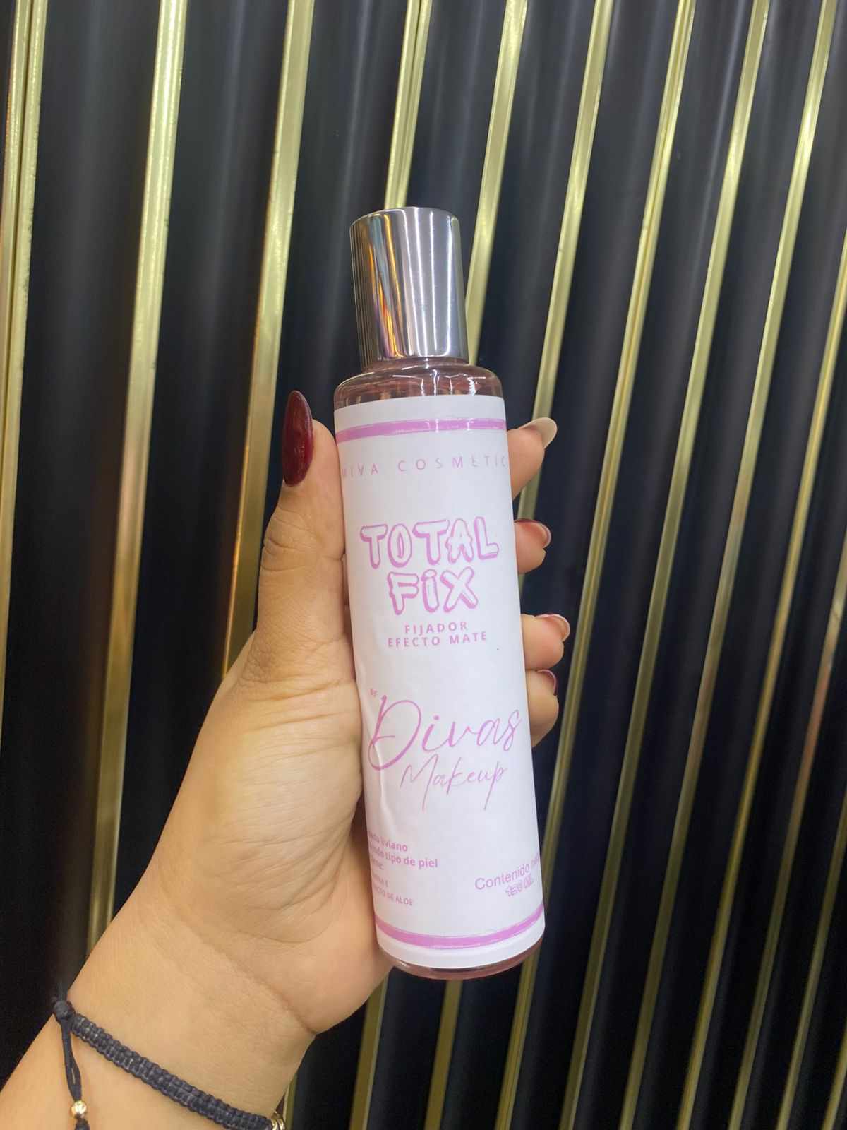 FIJADOR DE MAQUILLAJE TOTAL FIX  130 ML